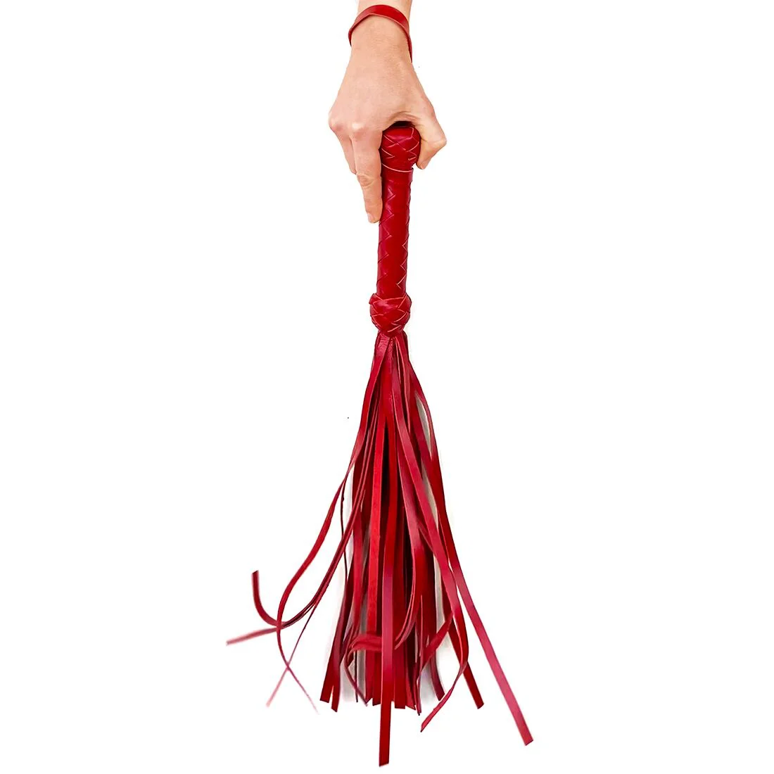 Флогер маленький / мартинет, 30 хвостів по 35 см, колір червоний - Зображення 3