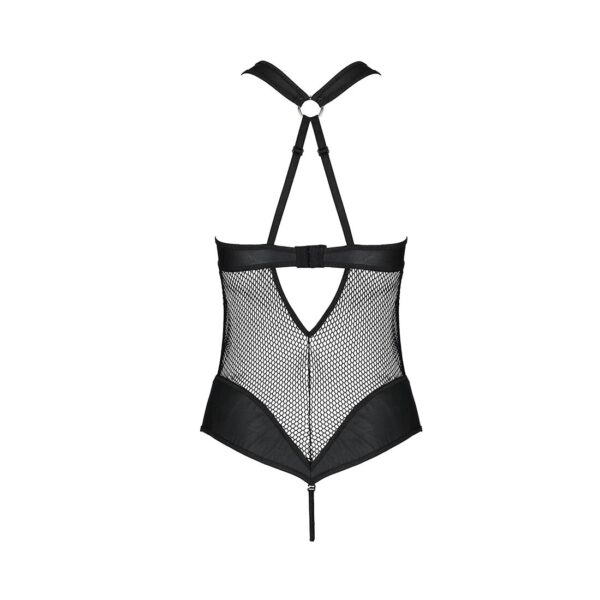 Сітчастий боді з халтером Passion Amanda Body XXL/XXXL, black - Зображення 4