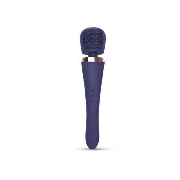 Вібромасажер із силіконовою щіточкою Love to Love Brush Crush - Midnight Indigo - Зображення 2