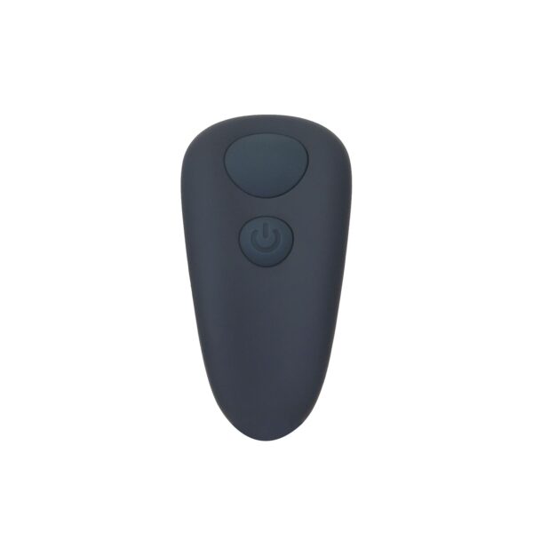 Анальна пробка з пульсацією Lux Active – Throb – 4.5" Anal Pulsating Massager, пульт ДК - Зображення 4