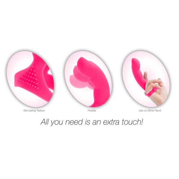 Насадка на палець Simple&True Extra Touch Finger Dong Pink - Зображення 5