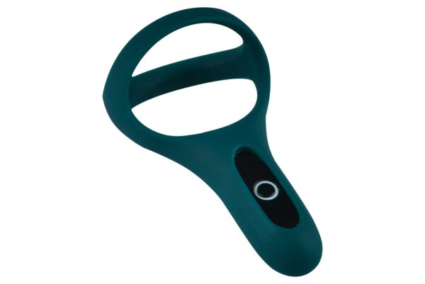 Подвійне ерекційне кільце Fun Town Rise Turquoise, керування зі смартфона - Зображення 3