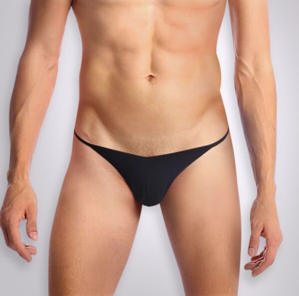 Чоловічі трусики XS-2XL з силіконовою анальною пробкою Art Sex - Sexy Panties plug size S Black - Зображення 2