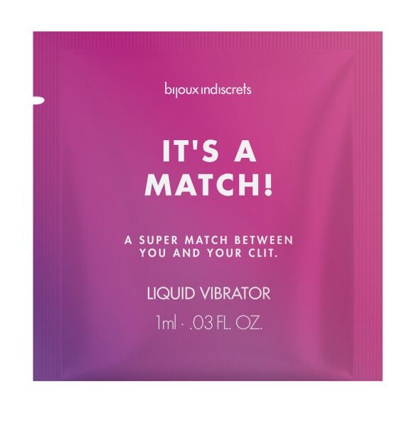 Пробник Bijoux Indiscrets Sachette It´s a Match (1 мл) - Зображення 2