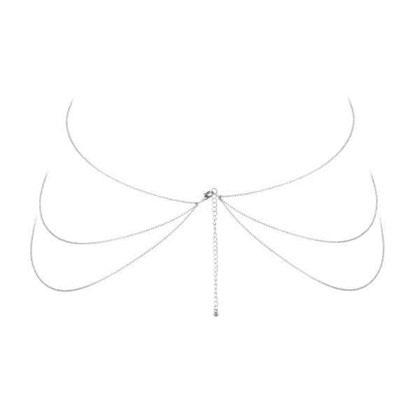 Ланцюжок для тіла Bijoux Indiscrets Magnifique 8 Body Chain — Silver - Зображення 2