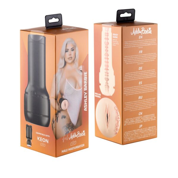 Мастурбатор Kiiroo Feel Ashley Barbie, копія вагіни порнозірки - Зображення 2