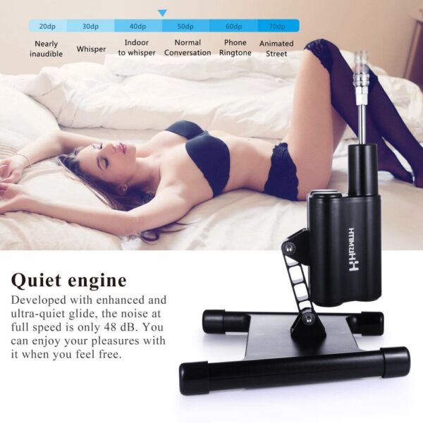 Смарт секс-машина Hismith AK-03 Sex Machine APP з фалоімітатором, стійка, не потребує складання - Зображення 5