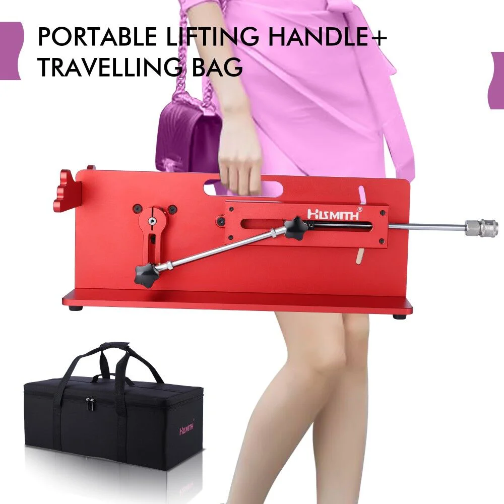 Смарт секс-машина Hismith Table Top 2.0 Pro APP Red, настільна версія - Зображення 5