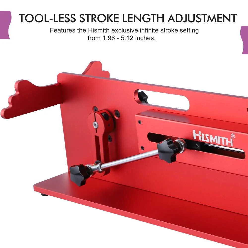 Смарт секс-машина Hismith Table Top 2.0 Pro APP Red, настільна версія - Зображення 3