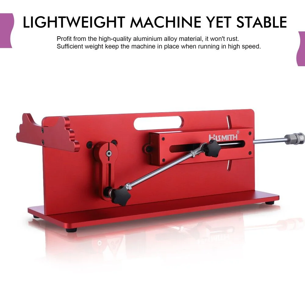 Смарт секс-машина Hismith Table Top 2.0 Pro APP Red, настільна версія - Зображення 4