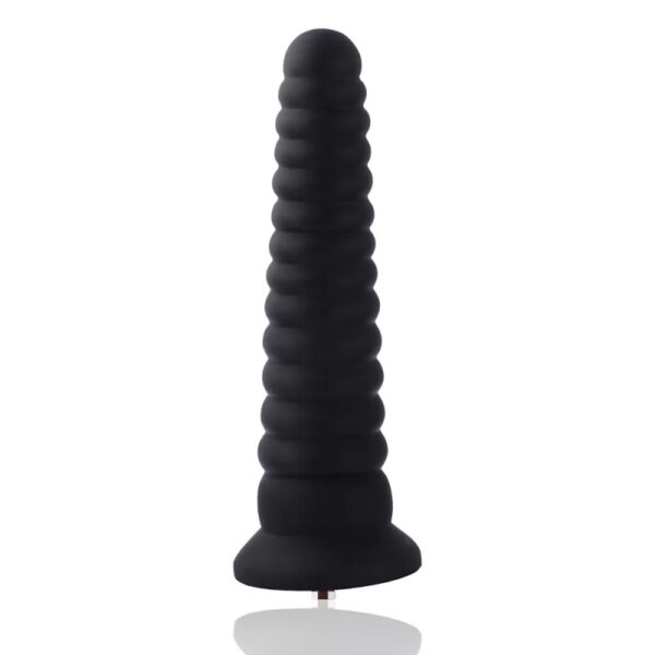 Анальний дилдо у формі вежі для секс-машин Hismith Tower shape Anal Toy, система KlicLok - Зображення 2