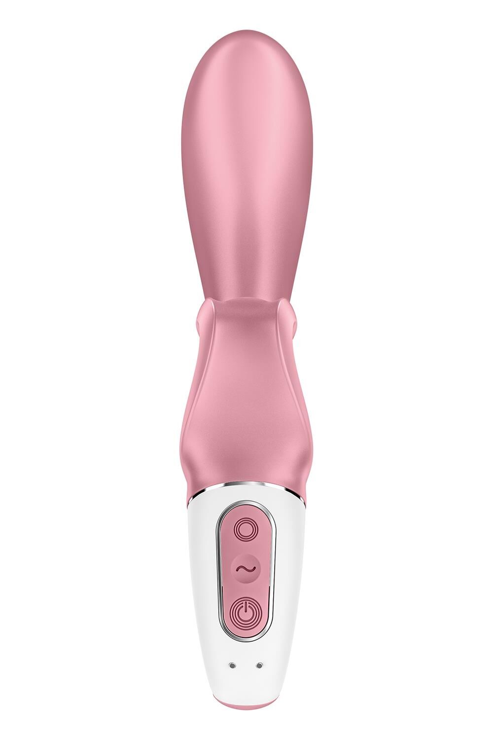 Смарт вібратор-кролик Satisfyer Hug Me Pink, 2 мотори, діаметр 4,2см, широка кліторальна частина - Зображення 4