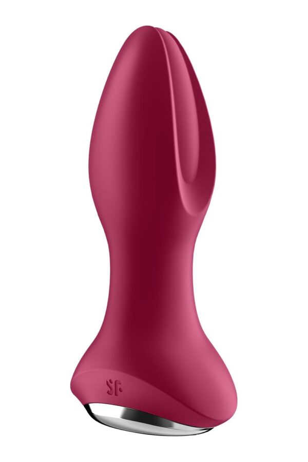 Анальна смарт вібропробка із перлинним масажем Satisfyer Rotator Plug 2+ Violet - Зображення 2