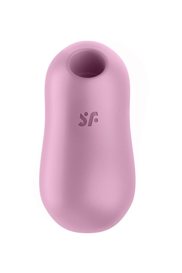 Вакуумний стимулятор із вібрацією Satisfyer Cotton Candy Lilac - Зображення 3