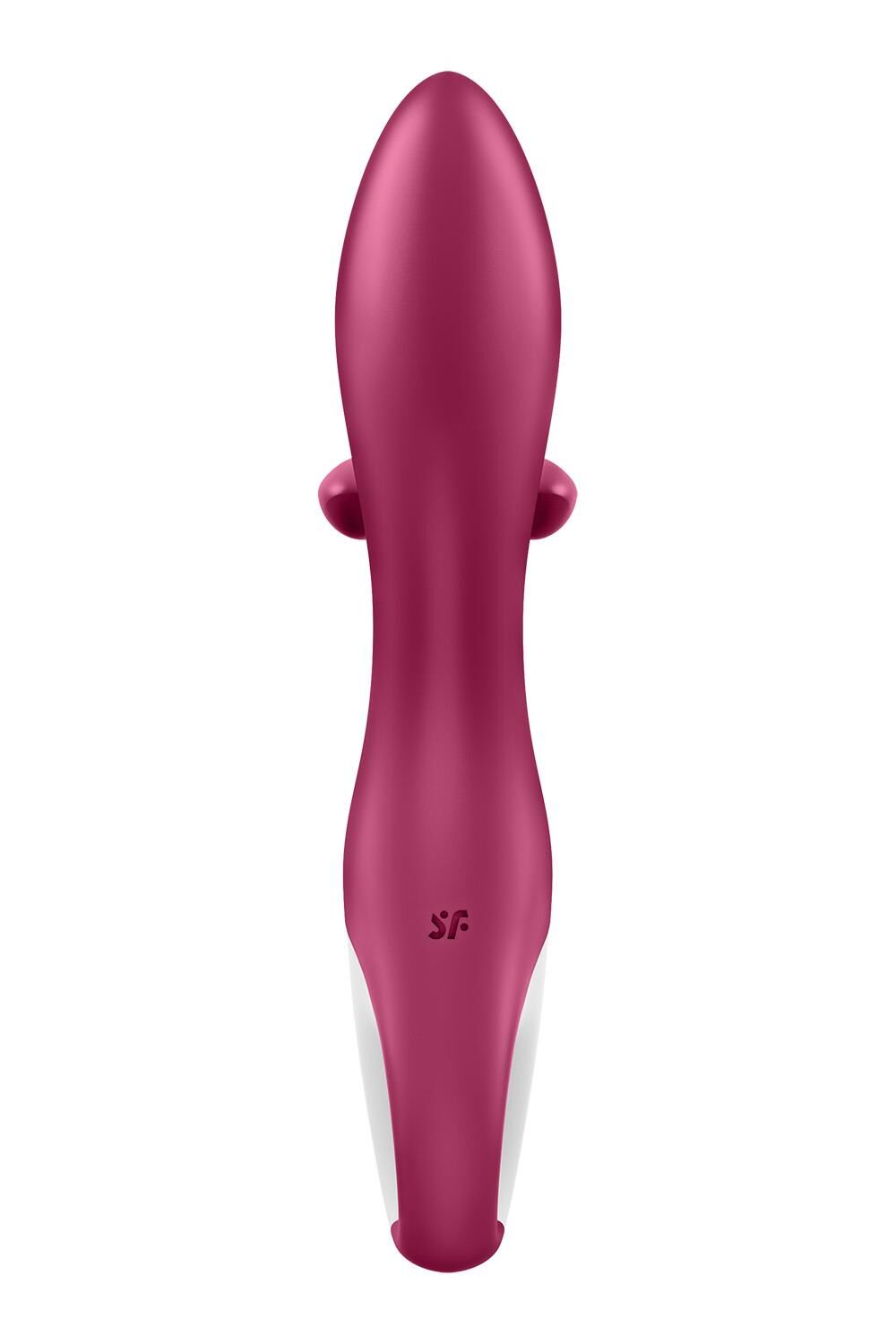 Вібратор-кролик із потрійним відростком Satisfyer Embrace me Berry, 2 мотори, діаметр 3,6 см - Зображення 6