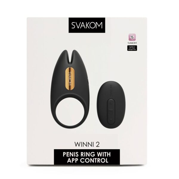 Ерекційне віброкільце Svakom Winni 2, керування зі смартфона, пульт ДК - Зображення 8