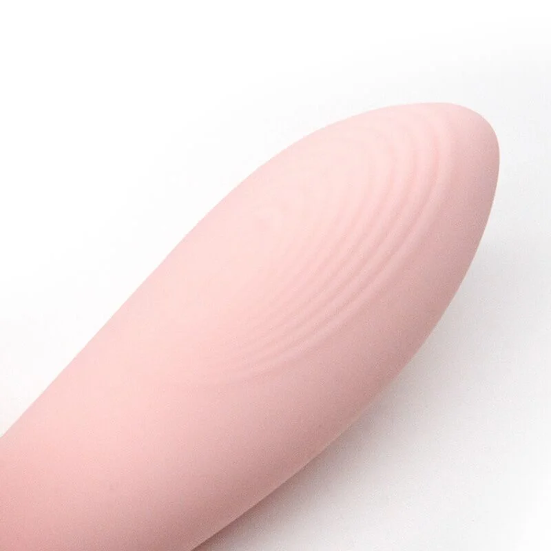 Вакуумний вібратор KISTOY Tina Mini Light Pink, вагінально-кліторальний - Зображення 4