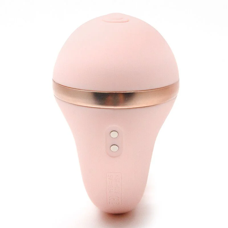 Вакуумний вібратор KISTOY Tina Mini Light Pink, вагінально-кліторальний - Зображення 6