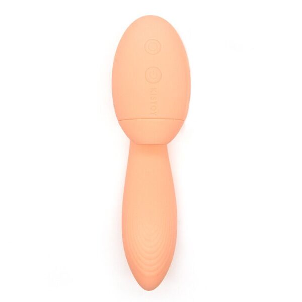 Вакуумний вібратор KISTOY Tina Mini Orange, вагінально-кліторальний - Зображення 7