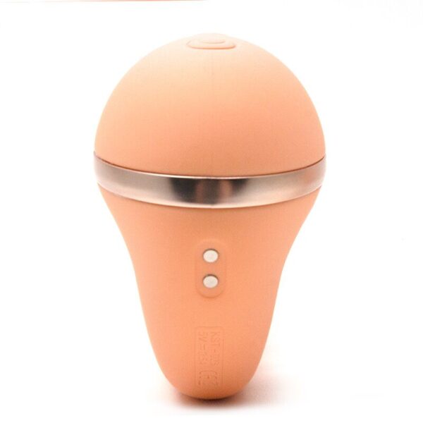 Вакуумний вібратор KISTOY Tina Mini Orange, вагінально-кліторальний - Зображення 6