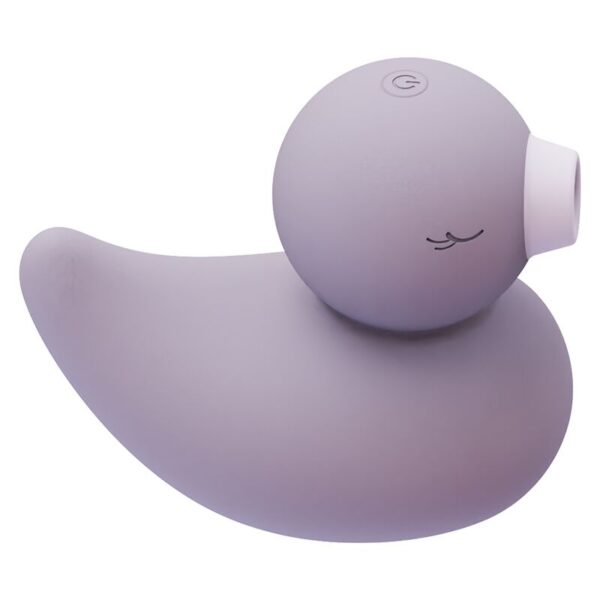 Вакуумний вібратор-качечка CuteVibe Ducky Grey - Зображення 3