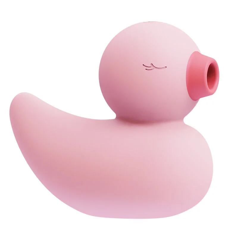 Вакуумний вібратор-качечка CuteVibe Ducky Pink - Зображення 3