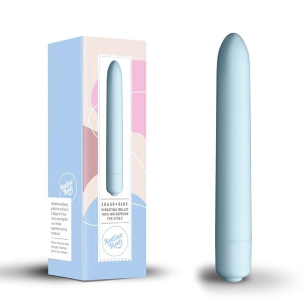 Мінівібратор SugarBoo Sugar Blue, 10 рівнів інтенсивності - Зображення 4