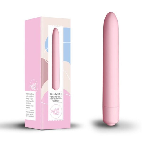 Мінівібратор SugarBoo Sugar Pink, 10 рівнів інтенсивності - Зображення 4