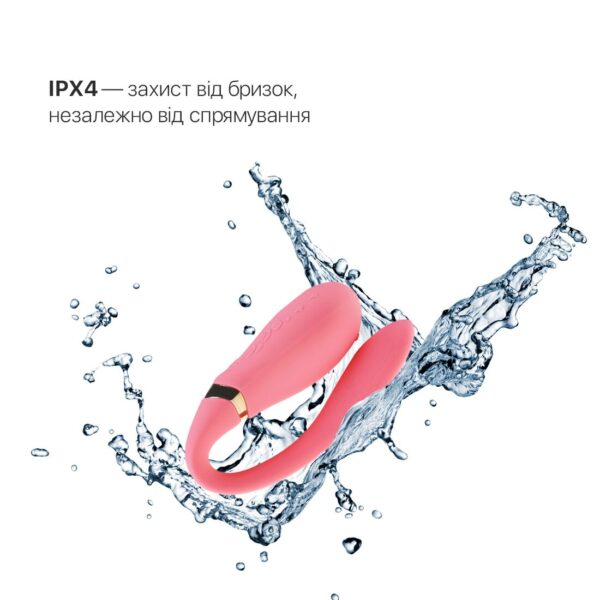 Смартвібратор для пар Zalo — Fanfan Rouge Pink - Зображення 6