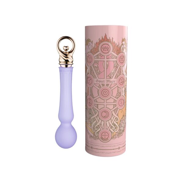 Вібромасажер із підігрівом Zalo Sweet Magic - Confidence Wand Fantasy Violet - Зображення 9