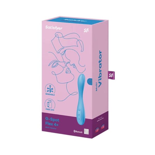 Універсальний смарт-вібратор Satisfyer G-Spot Flex 4+, гнучкий стовбур із фіксацією положення - Зображення 4