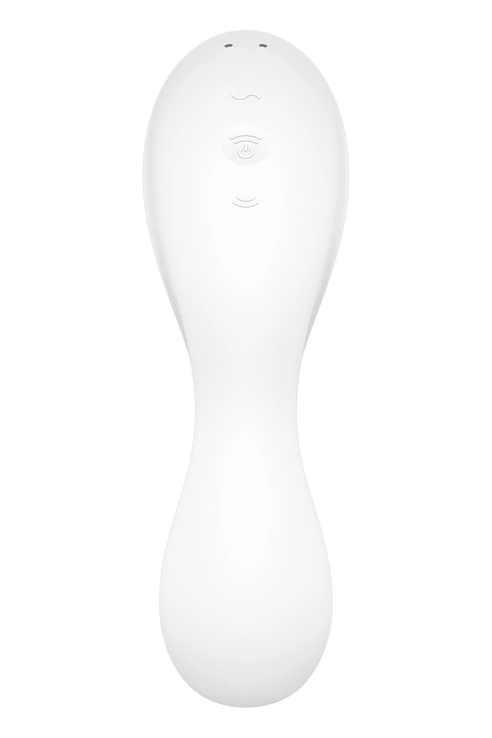 Вакуумний смарт-стимулятор із вібрацією Satisfyer Curvy Trinity 5 (White), керування зі смартфона - Зображення 5