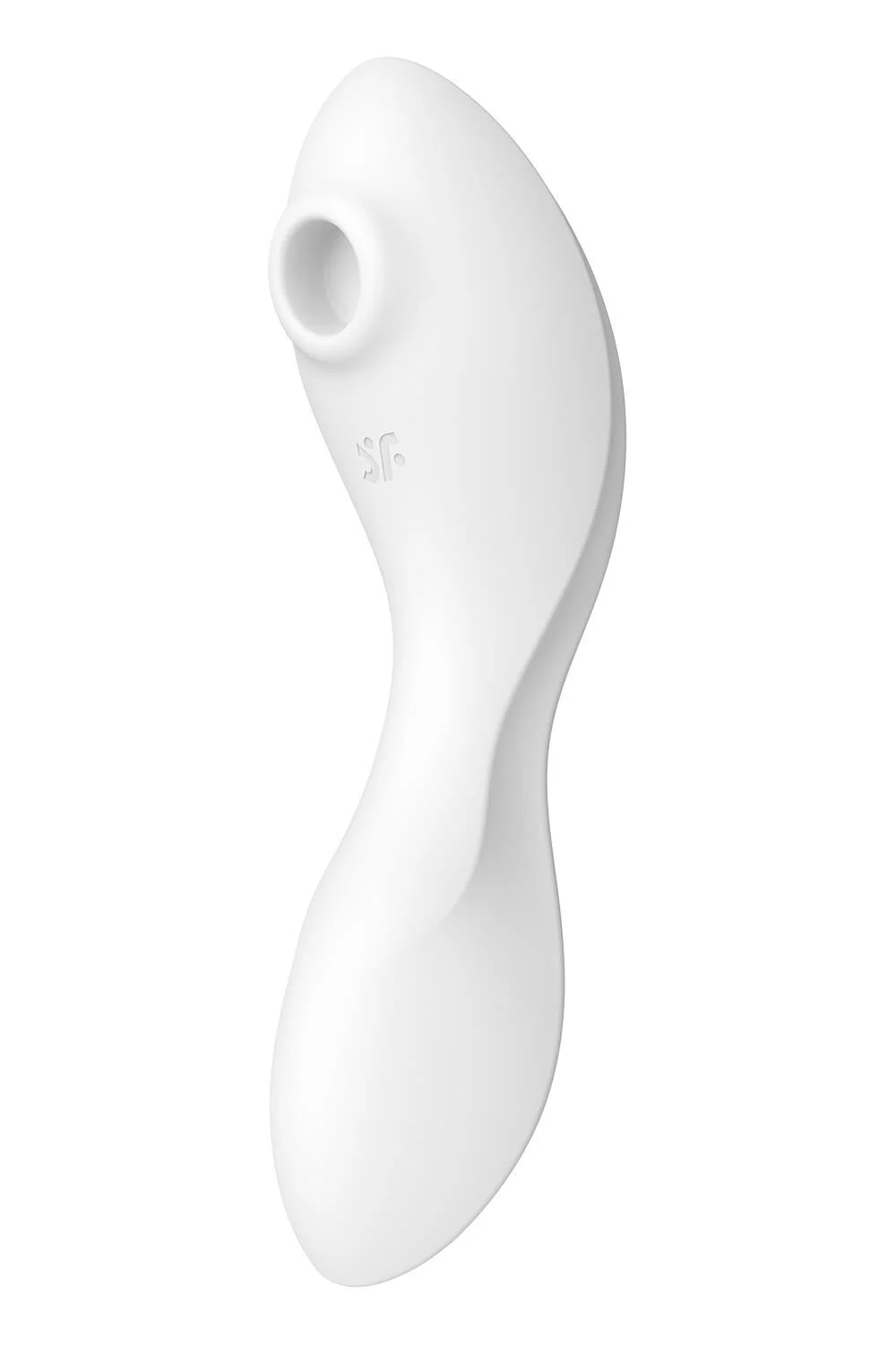 Вакуумний смарт-стимулятор із вібрацією Satisfyer Curvy Trinity 5 (White), керування зі смартфона - Зображення 3