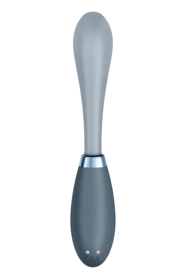 Вібратор Satisfyer G-Spot Flex 3 Grey, гнучкий стовбур із фіксацією положення - Зображення 5