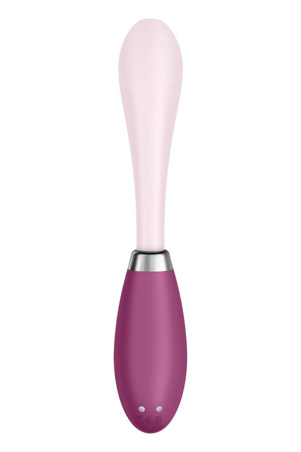 Вібратор Satisfyer G-Spot Flex 3 Red, гнучкий стовбур із фіксацією положення - Зображення 5