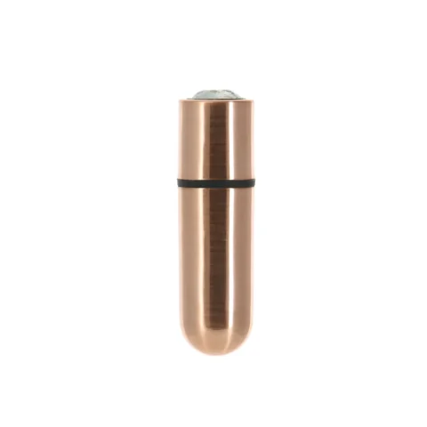Віброкуля PowerBullet First-Class з чохлом, Rose Gold, 9 режимів