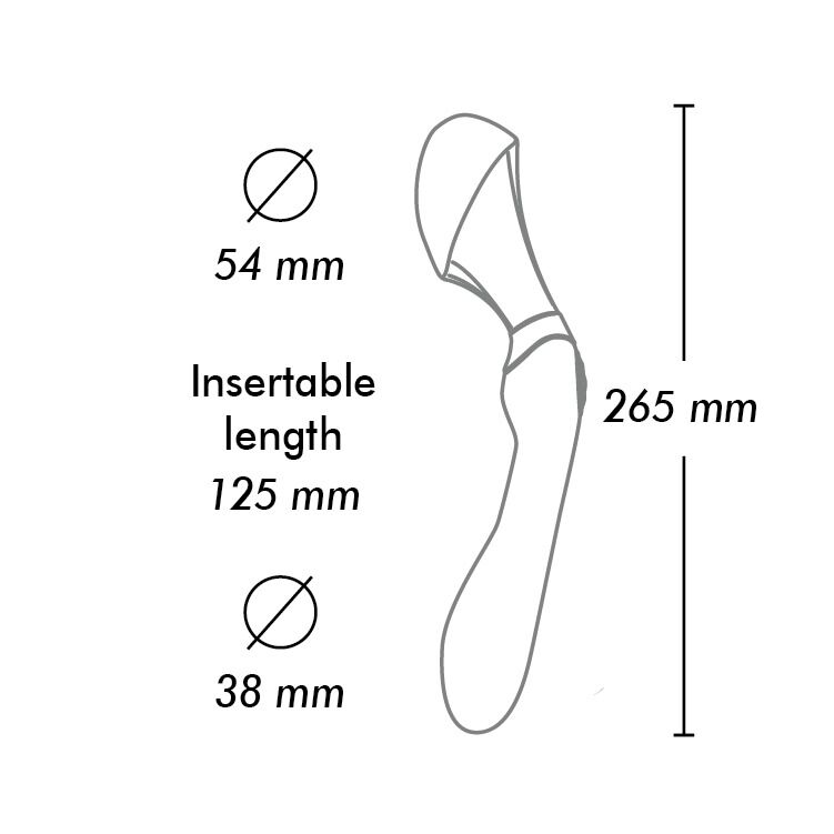 Вібромасажер Shunga Zoa Light Pink, двосторонній - Зображення 3