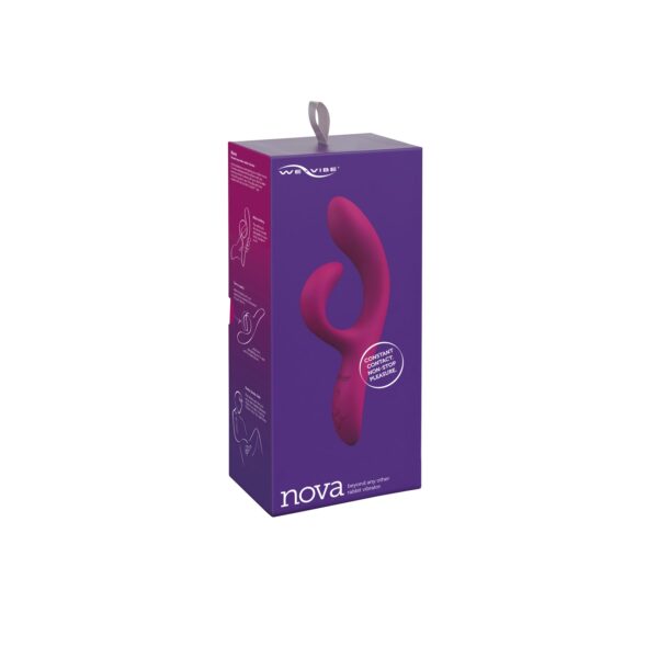 Смарт вібратор-кролик We-Vibe Nova Fuchsia, ергономічний, регульований кут нахилу стовбура - Зображення 9