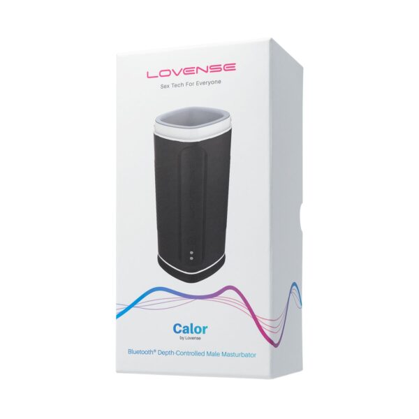 Смарт-мастурбатор з підігрівом Lovense Calor, інтелектуальне регулювання інтенсивності - Зображення 6