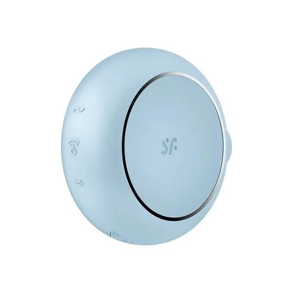 Вакуумний стимулятор із вібрацією Satisfyer Pro To Go 3 Blue - Зображення 5