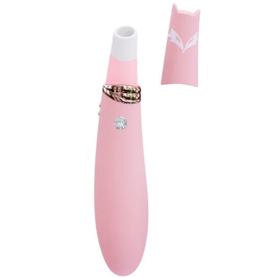 Вакуумний стимулятор з вібрацією CuteVibe Foxy Pink - Зображення 2