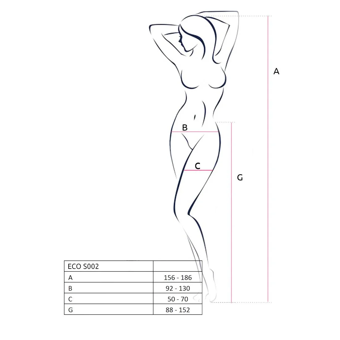 Еко-колготки-бодістокінг Passion ECO S002 з геометричним плетінням - Зображення 7