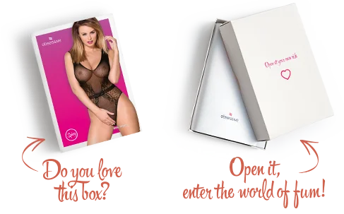 (SALE) Сітчастий бодістокінг з доступом Obsessive B115 teddy S/M/L, чорний - Зображення 7