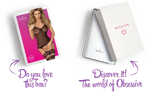 (SALE) Бодістокінг Obsessive Bodystocking F214 black S/M/L, імітація корсета та панчіх на підв’язках - Зображення 7