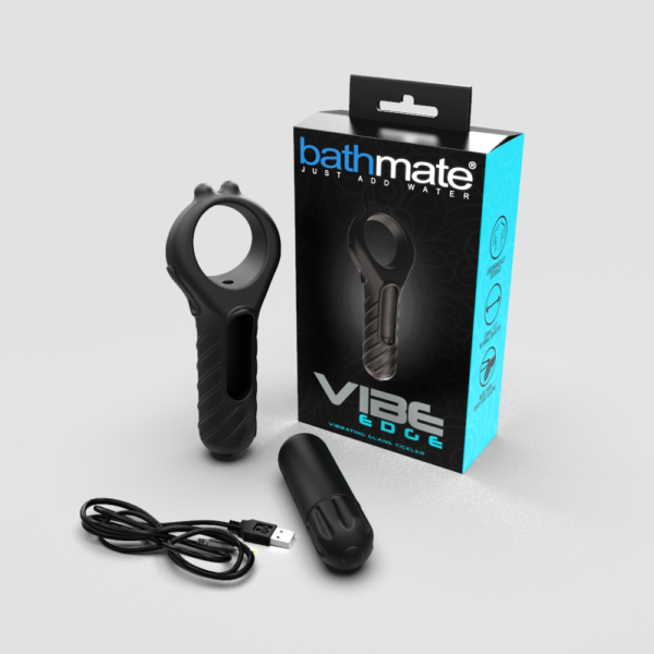 Ерекційне кільце з віброкулею Bathmate Vibe Edge перезаряджається, 10 режимів - Зображення 2