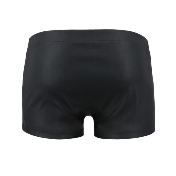 Чоловічі шкіряні боксери із заклепками Passion 048 SHORT DAVID S/M Black - Зображення 6