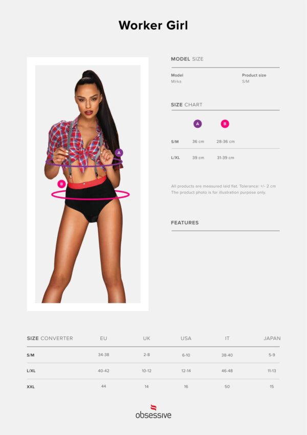 Obsessive Worker Girl L/XL - Зображення 5