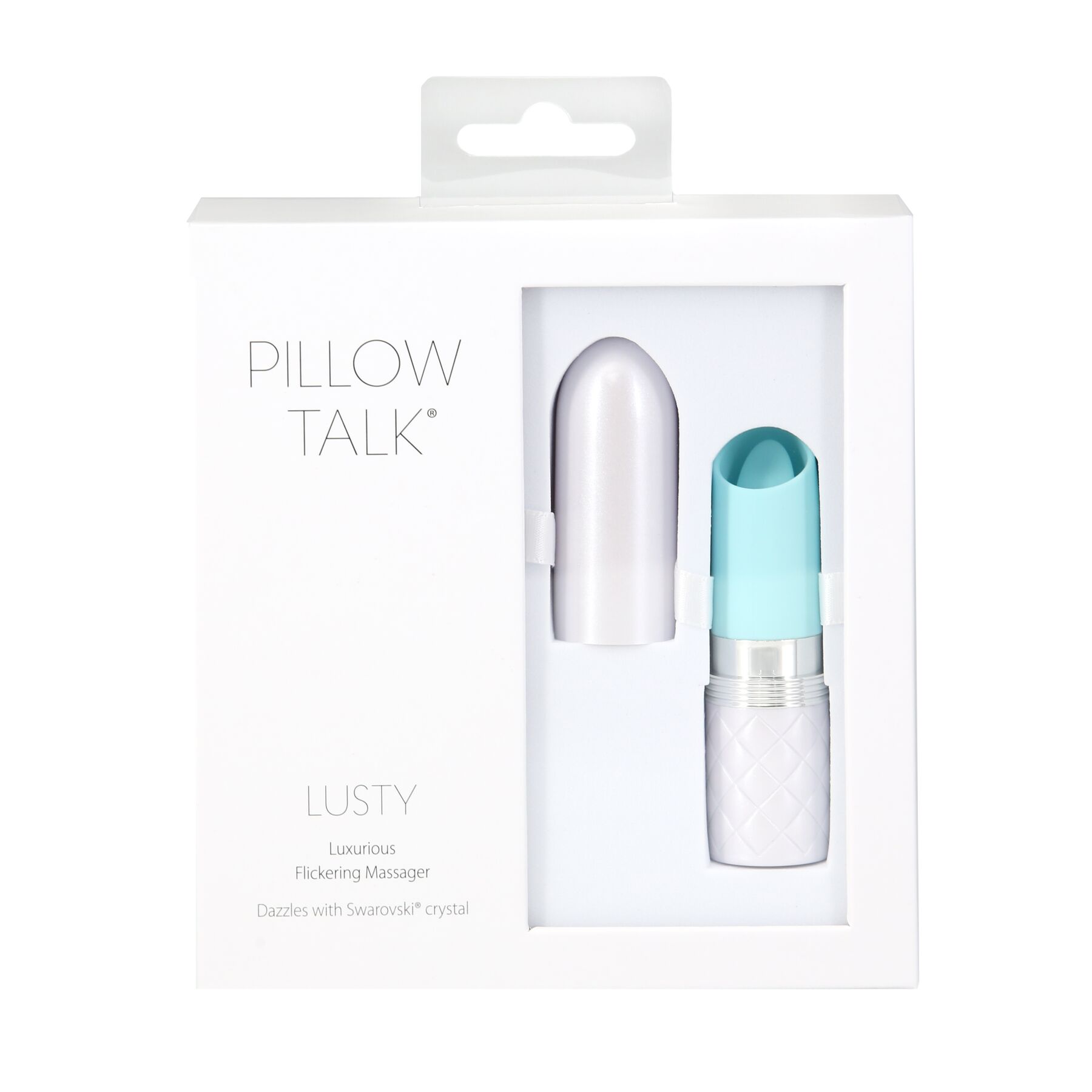 Вібратор Pillow Talk Lusty Luxurious Flickering Massager - Teal - Зображення 7
