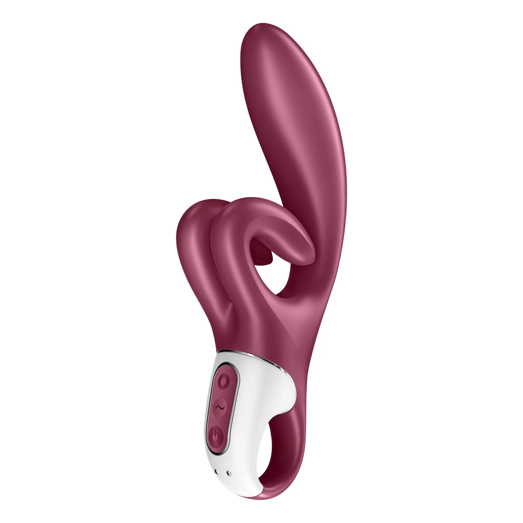 Вібратор-кролик Satisfyer Touch Me Red, подвійний відросток, 3 потужні мотори - Зображення 5