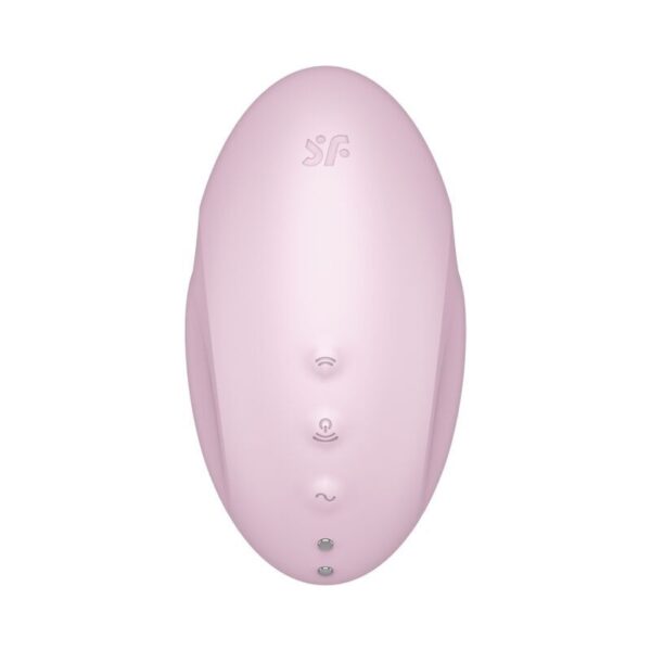Вакуумний стимулятор з вібрацією Satisfyer Vulva Lover 3 Pink - Зображення 2